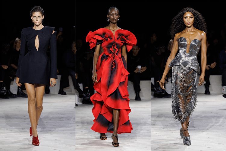 Sarah Burton Bids Farewell to Alexander McQueen for SS24