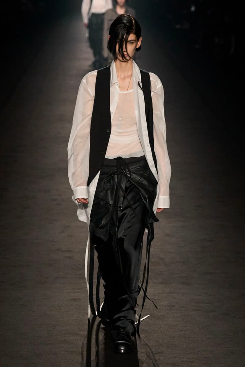 Ann Demeulemeester Spring/Summer 2024 Collection Paris Fashion Week SS24 Runway