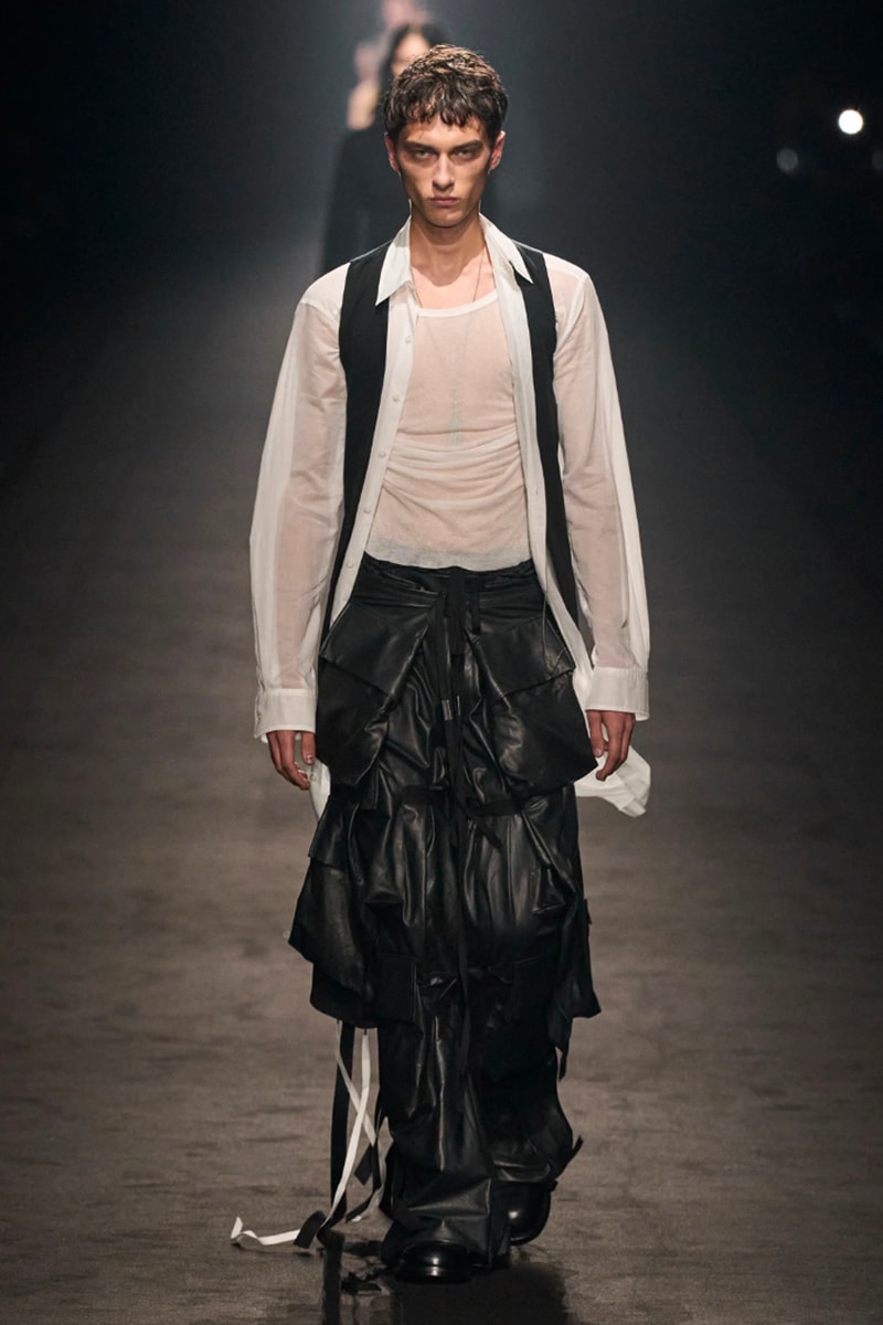 Ann Demeulemeester Spring/Summer 2024 Collection Paris Fashion Week SS24 Runway