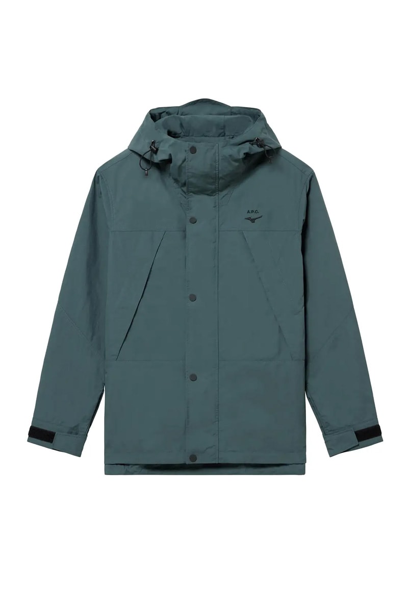 A.P.C. x Mizuno Parka Montagne Japan Only Mountain Jacket Collaboration Release Info