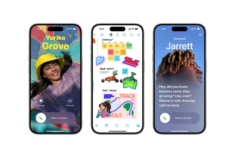 apple ios 17 software update launch rollout details new apps features standby personalized contanct posters airdrop easier journal