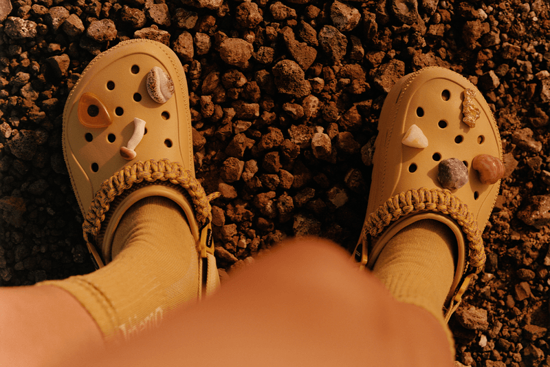 Aries Crocs Hiker Xscape Clog Collaboration uk London menswear womenswear footwear beach