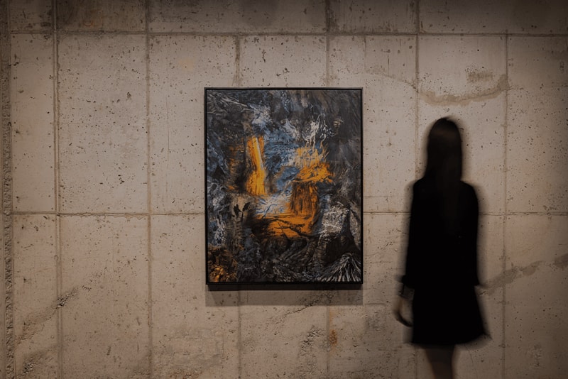 Artivist Unveils Dustin Yellin's 'Spooky Portal' Exhibition seoul korea on display enigmatic canvas paint medium unconventional blurs boundaries collaboration hub melting pot contemporary art 