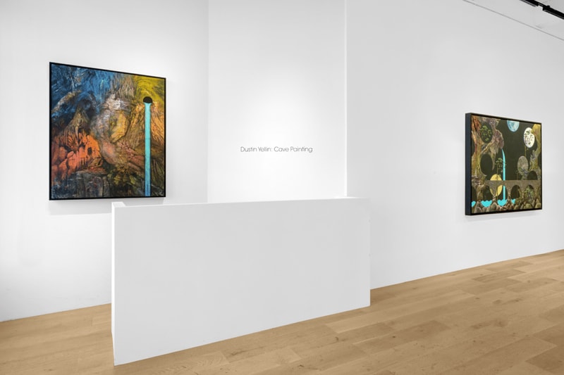 Artivist Unveils Dustin Yellin's 'Spooky Portal' Exhibition seoul korea on display enigmatic canvas paint medium unconventional blurs boundaries collaboration hub melting pot contemporary art 