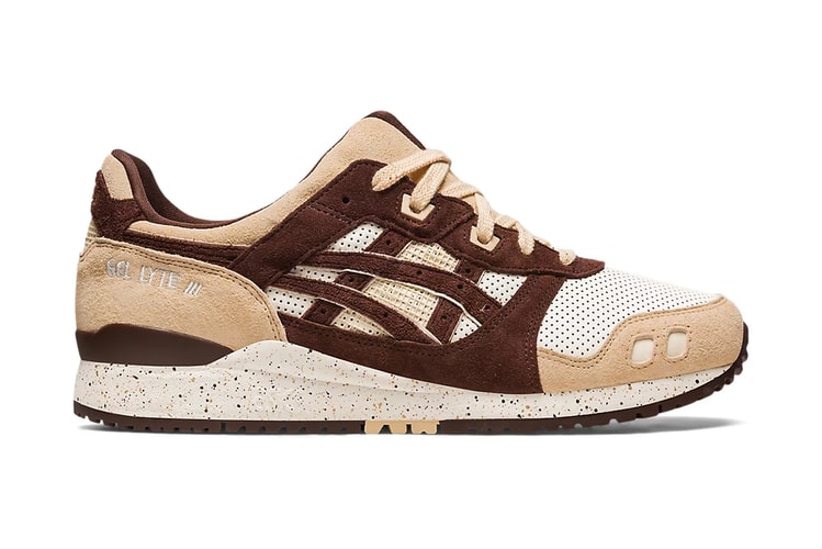 "Cream" and "Dark Brown" Collide on the ASICS GEL-LYTE III OG