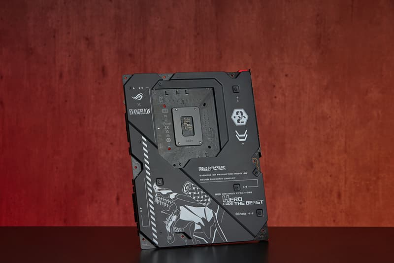 ASUS Republic of Gamers Neon Genesis Evangelion Unit-02 Collection Asuka Motherboard Ryujin AIO cooler Strix GeForce RTXTM graphics card