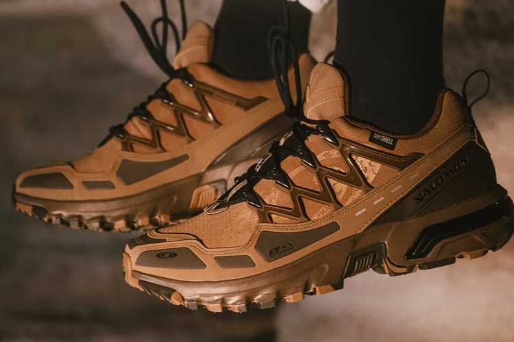atmos and Salomon Reconnect to Outfit the ACS+ CSWP in "Strata Fossil"