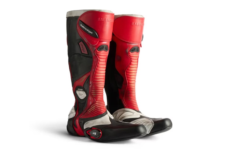 Balenciaga Opens Order to Motocross Boot From Fall 2023 Runway