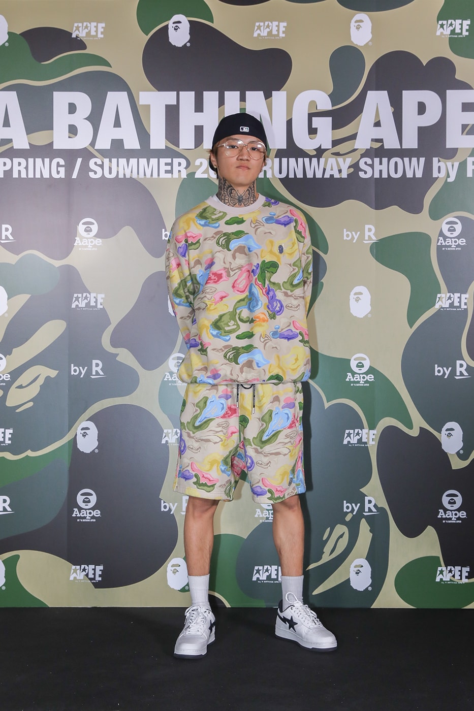 BAPE A Bathing Ape Spring Summer 2023 Runway Show Tokyo Japan Rakuten Fashion Week Tokyo Yoyogi National Stadium Street Vibes Greek Vibes Weekend Chillin