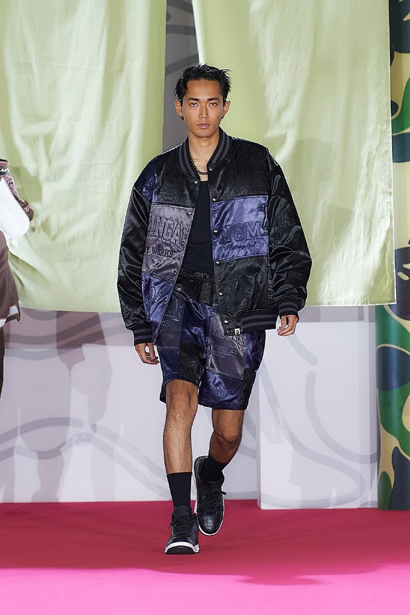 BAPE A Bathing Ape Spring Summer 2023 Runway Show Tokyo Japan Rakuten Fashion Week Tokyo Yoyogi National Stadium Street Vibes Greek Vibes Weekend Chillin