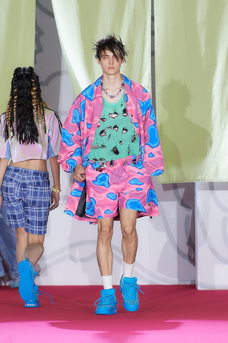 BAPE A Bathing Ape Spring Summer 2023 Runway Show Tokyo Japan Rakuten Fashion Week Tokyo Yoyogi National Stadium Street Vibes Greek Vibes Weekend Chillin