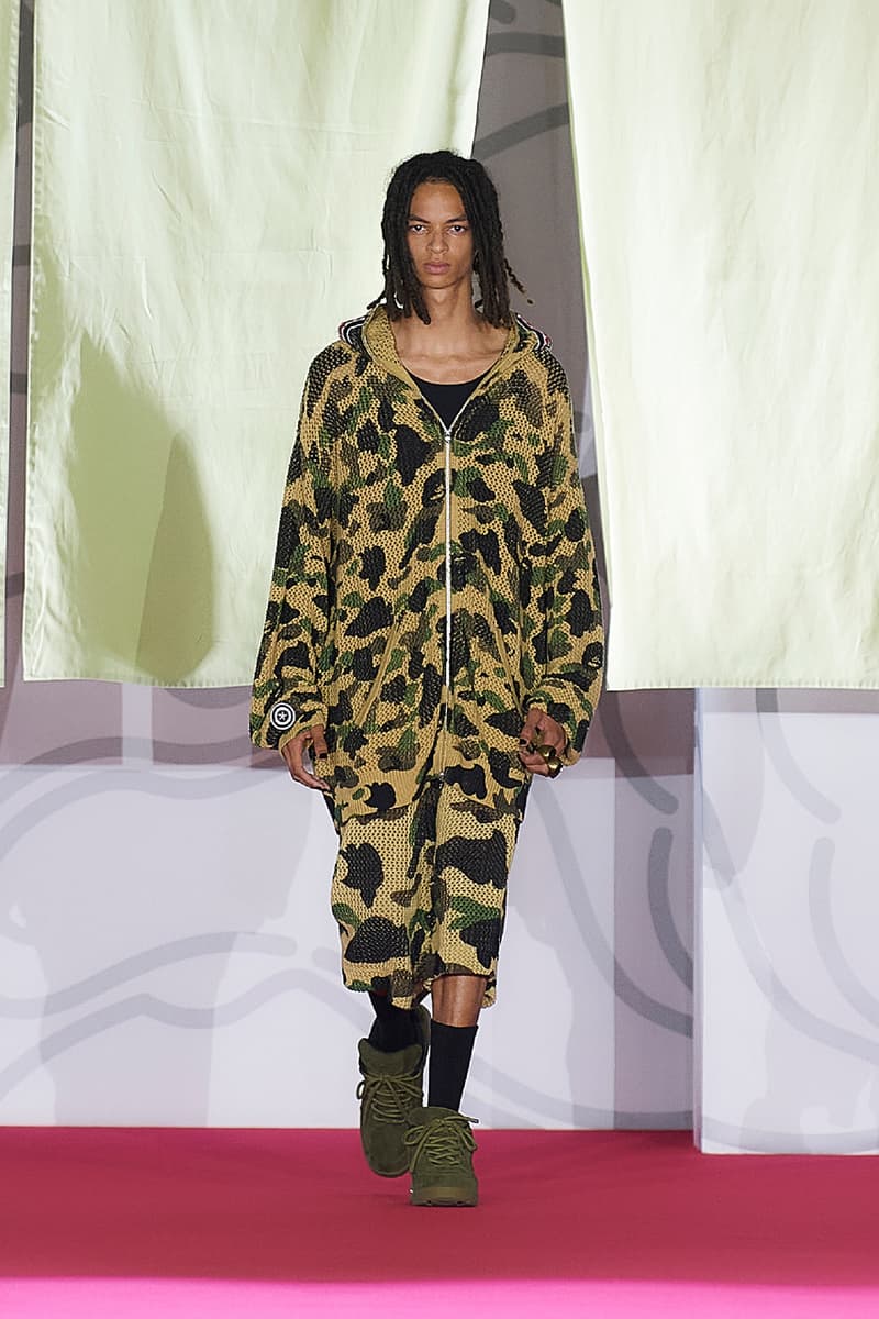 BAPE A Bathing Ape Spring Summer 2023 Runway Show Tokyo Japan Rakuten Fashion Week Tokyo Yoyogi National Stadium Street Vibes Greek Vibes Weekend Chillin