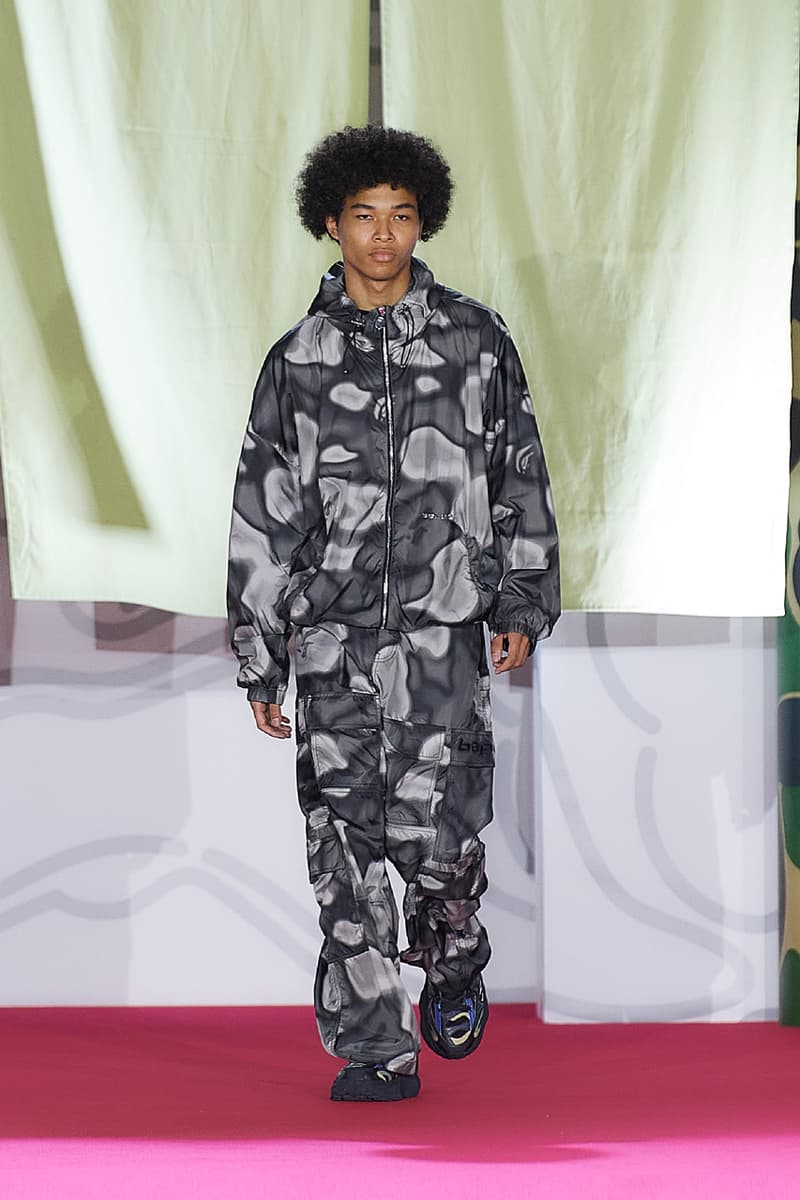 BAPE A Bathing Ape Spring Summer 2023 Runway Show Tokyo Japan Rakuten Fashion Week Tokyo Yoyogi National Stadium Street Vibes Greek Vibes Weekend Chillin