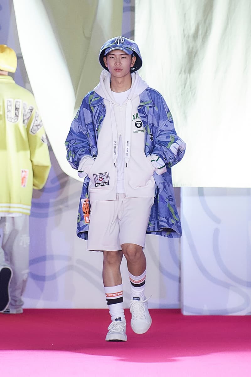 BAPE A Bathing Ape Spring Summer 2023 Runway Show Tokyo Japan Rakuten Fashion Week Tokyo Yoyogi National Stadium Street Vibes Greek Vibes Weekend Chillin