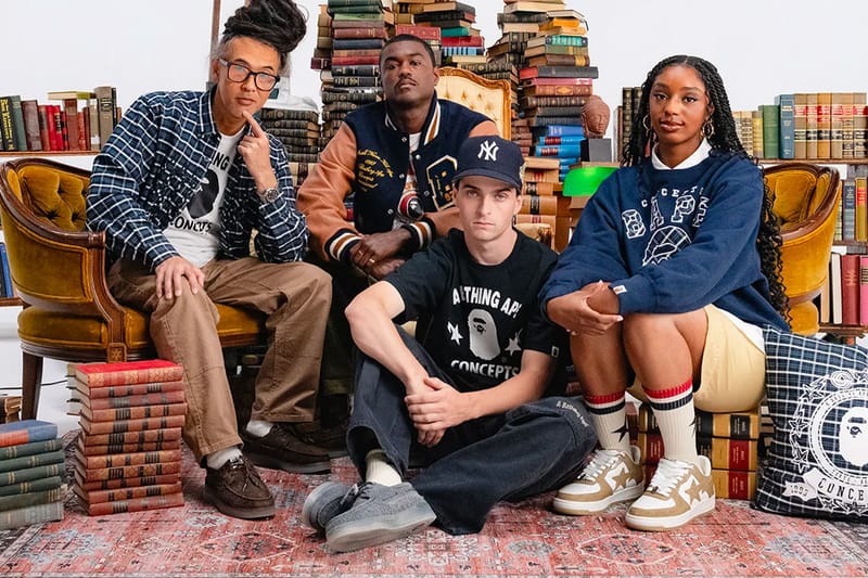 BAPE and Concepts Present Ivy League-Themed Collaboration “School of Thought”