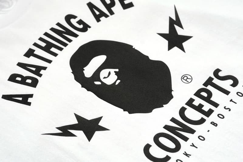 BAPE x Concepts School of Thought Collaboration Release Info