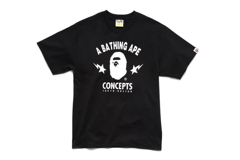 BAPE x Concepts School of Thought Collaboration Release Info