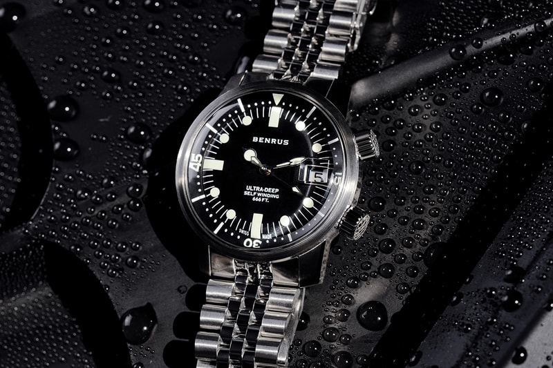 BENRUS Ultra-Deep Diver Watch Release Info