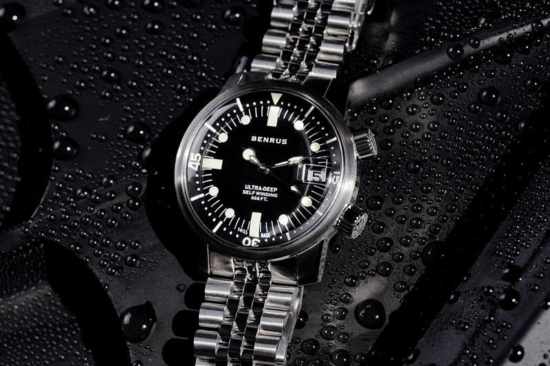 BENRUS Ultra-Deep Diver Watch Release Info	