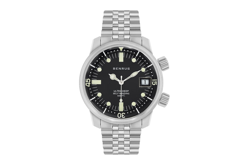 BENRUS Ultra-Deep Diver Watch Release Info