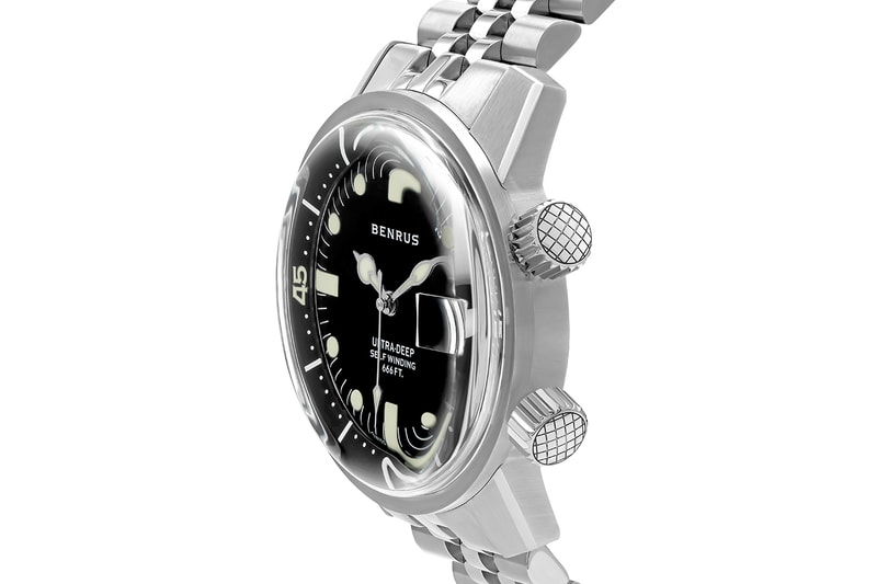 BENRUS Ultra-Deep Diver Watch Release Info	