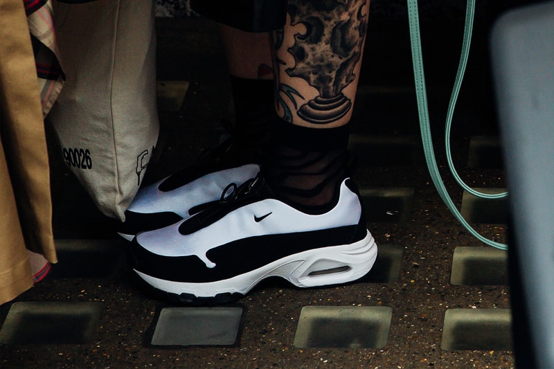 Best Footwear Trends at London Fashion Week SS24 nike martine rose shox ancuta sarca collaborations nike dunk high ancuta sarca