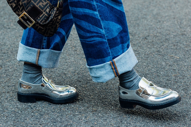 Best Footwear Trends at London Fashion Week SS24 nike martine rose shox ancuta sarca collaborations nike dunk high ancuta sarca