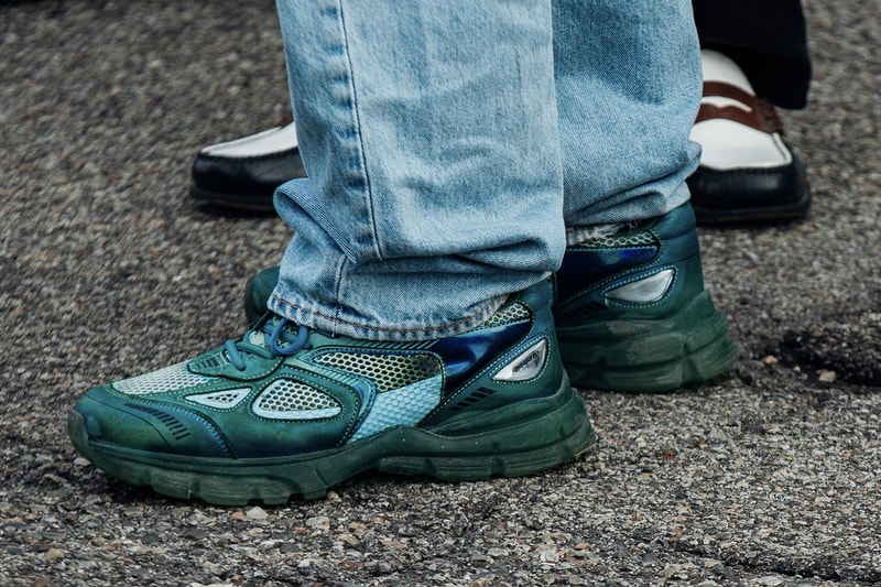 Best Footwear Trends at Milan Fashion Week SS24 nike vomero 5 balenciaga clog nike dunk high air max avavav finger feet