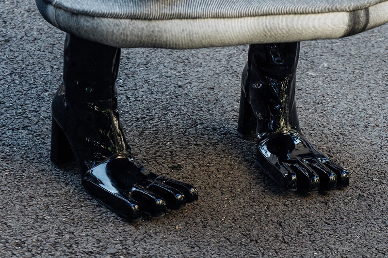 Best Footwear Trends at Milan Fashion Week SS24 nike vomero 5 balenciaga clog nike dunk high air max avavav finger feet