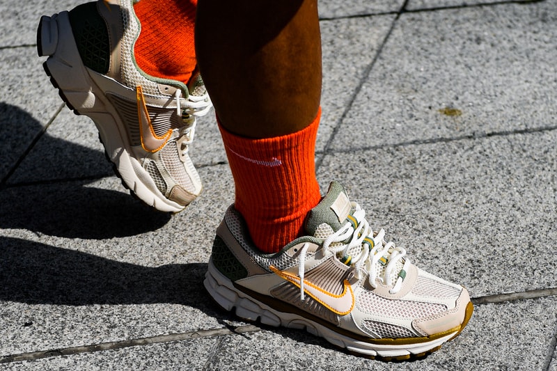 Best Footwear Trends at Seoul Fashion Week SS24 spring summer 2024 supreme nike shox martine rose new balance jaden smith nb550 air force 1 travis scott jordan dunks salomon asics