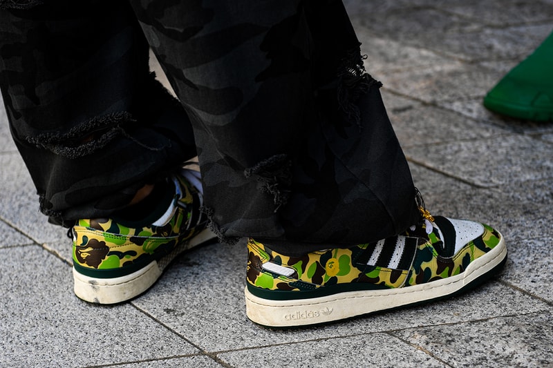 Best Footwear Trends at Seoul Fashion Week SS24 spring summer 2024 supreme nike shox martine rose new balance jaden smith nb550 air force 1 travis scott jordan dunks salomon asics