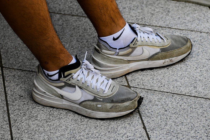 Best Footwear Trends at Seoul Fashion Week SS24 spring summer 2024 supreme nike shox martine rose new balance jaden smith nb550 air force 1 travis scott jordan dunks salomon asics