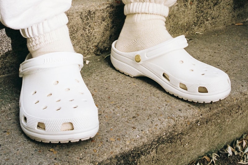 Crocs Shine In White