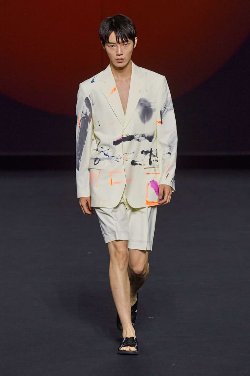 Big Park SS24 Brings Contemporary South Korean Calligraphy To Ready To Wear seoul fashion week collection Hwang Seok-bong