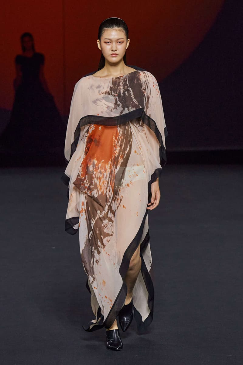 Big Park SS24 Brings Contemporary South Korean Calligraphy To Ready To Wear seoul fashion week collection Hwang Seok-bong