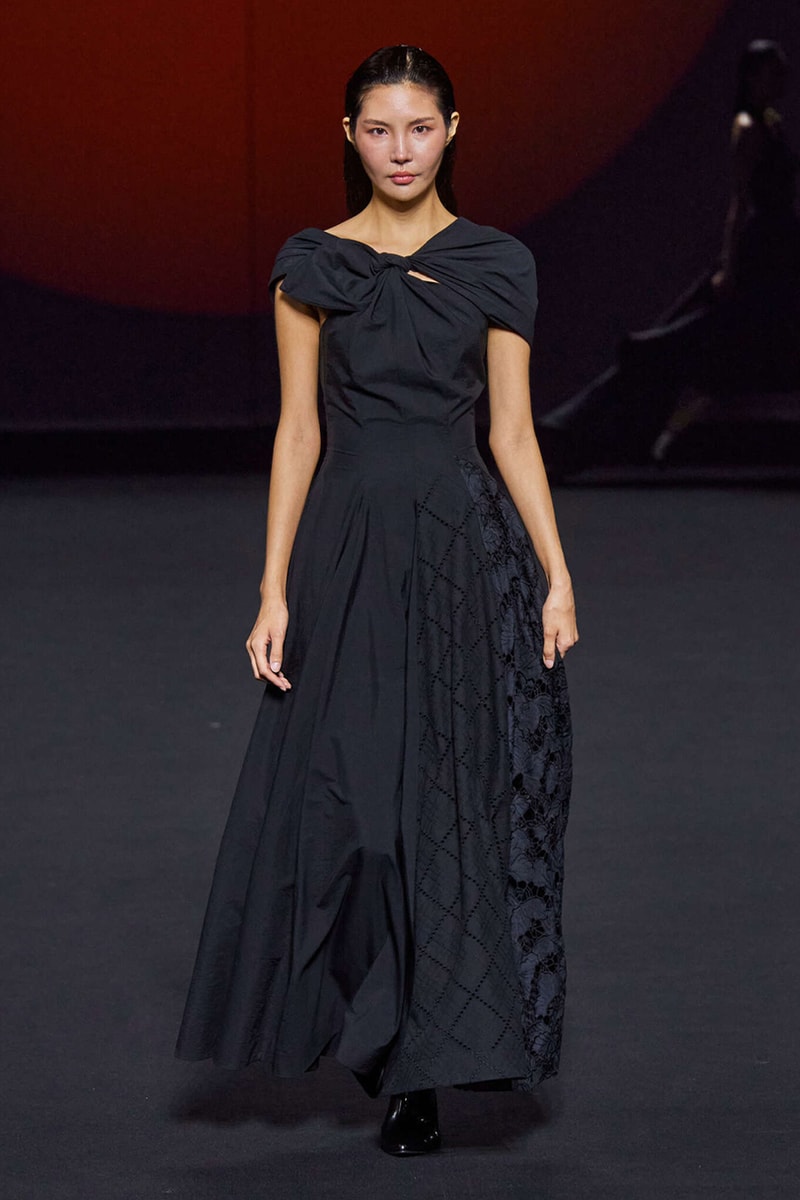 Big Park SS24 Brings Contemporary South Korean Calligraphy To Ready To Wear seoul fashion week collection Hwang Seok-bong