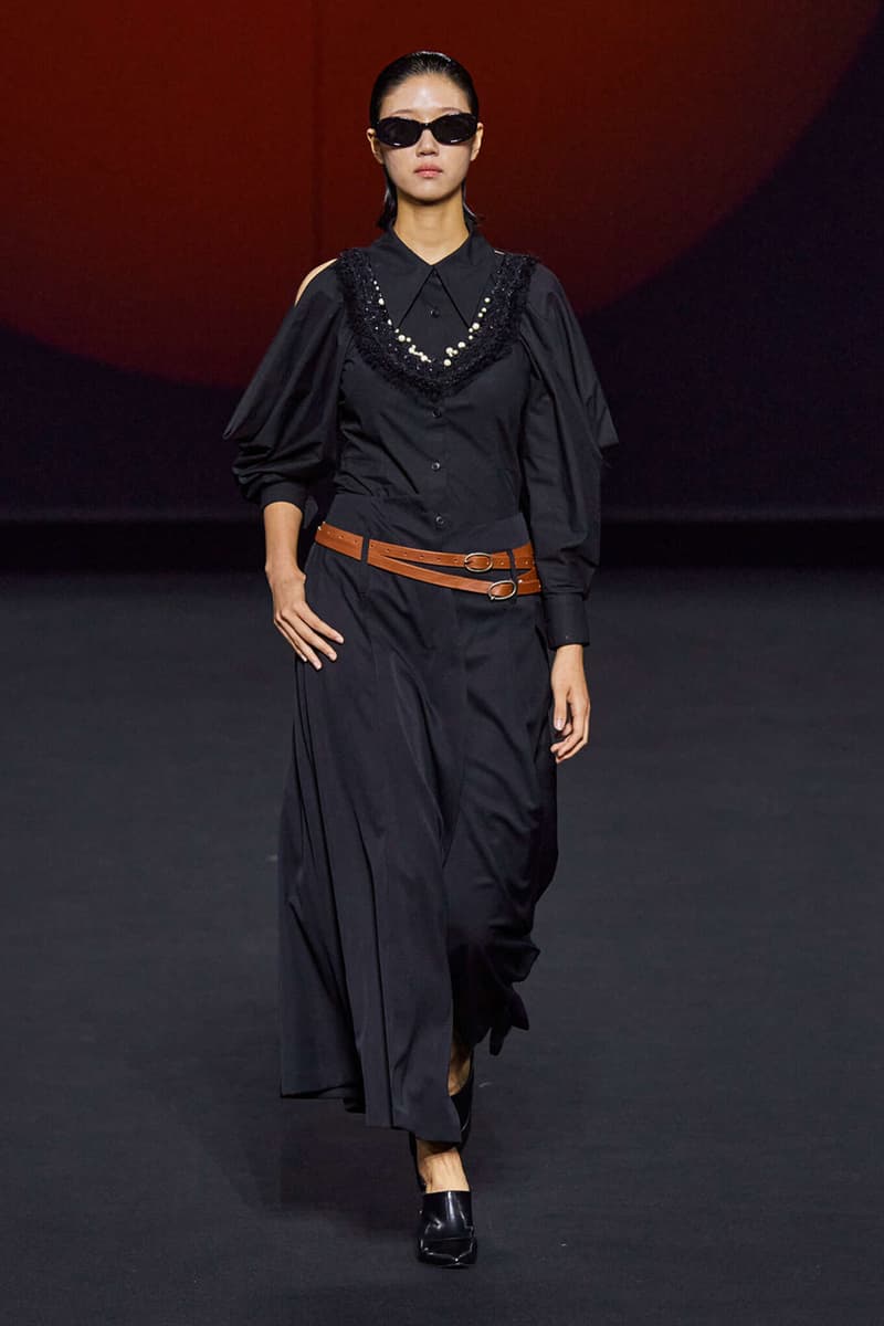 Big Park SS24 Brings Contemporary South Korean Calligraphy To Ready To Wear seoul fashion week collection Hwang Seok-bong