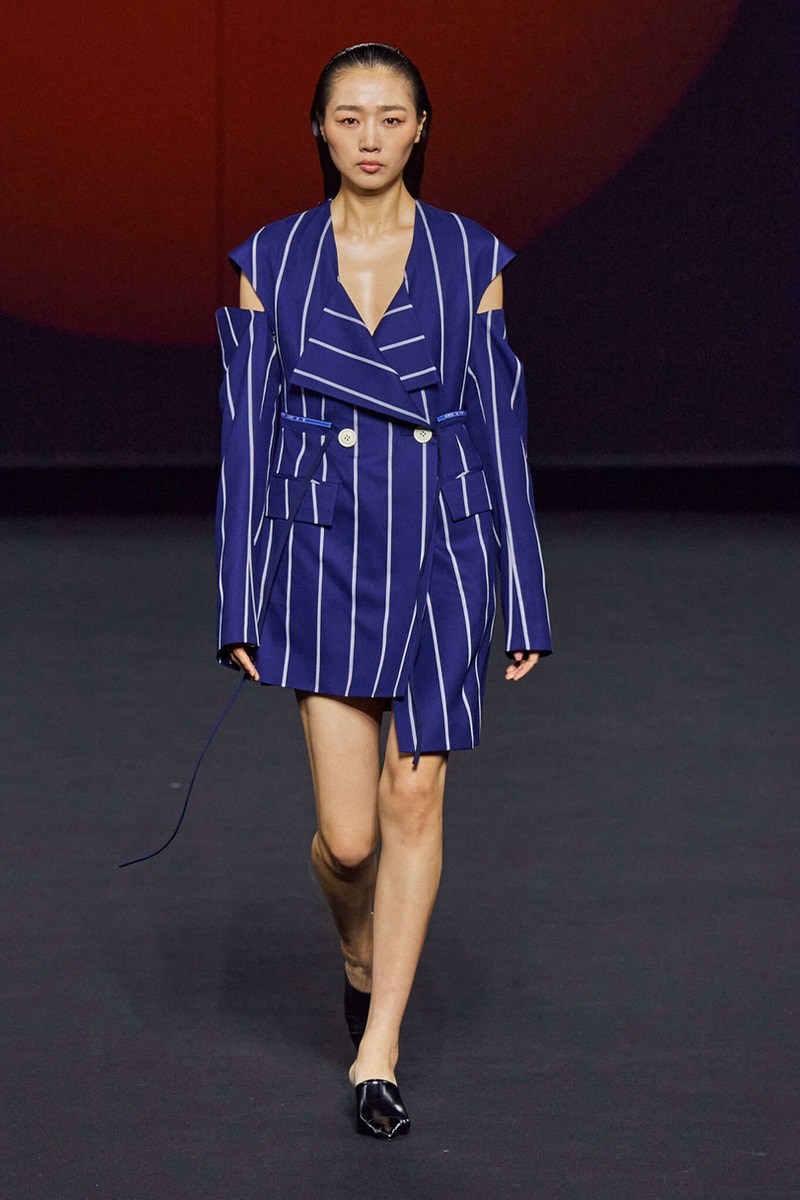 Big Park SS24 Brings Contemporary South Korean Calligraphy To Ready To Wear seoul fashion week collection Hwang Seok-bong