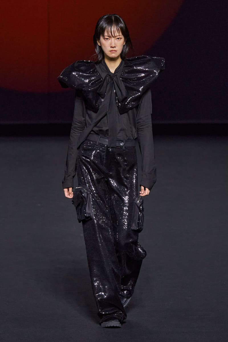 Big Park SS24 Brings Contemporary South Korean Calligraphy To Ready To Wear seoul fashion week collection Hwang Seok-bong