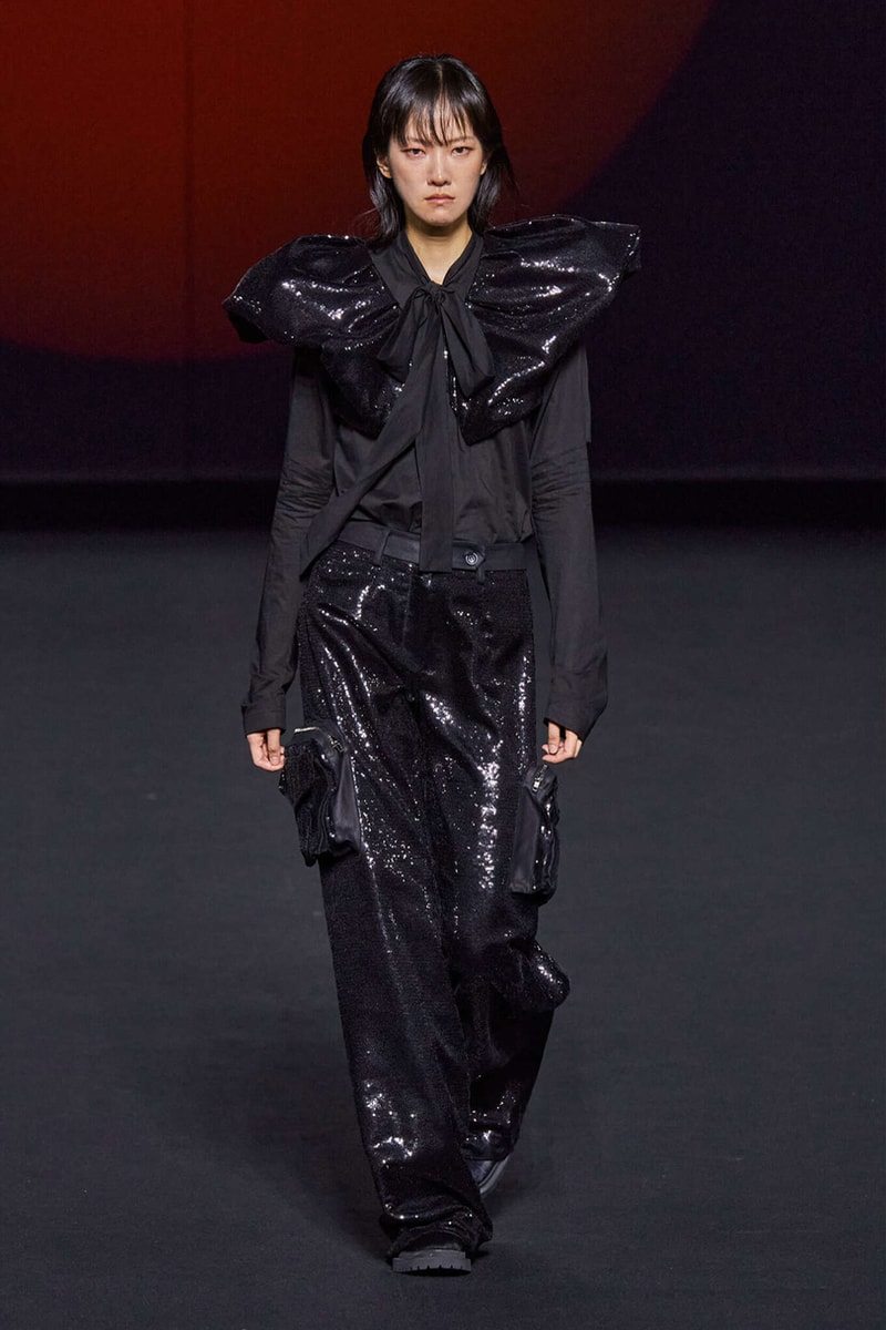 Big Park SS24 Brings Contemporary South Korean Calligraphy To Ready To Wear seoul fashion week collection Hwang Seok-bong