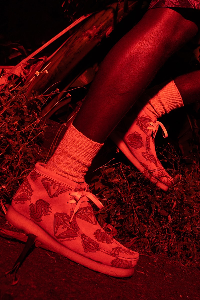 Billionaire Boys Club x Clarks Diamond & Dollar Wallabee Limited-Edition Footwear Capsule Collaboration Release Info