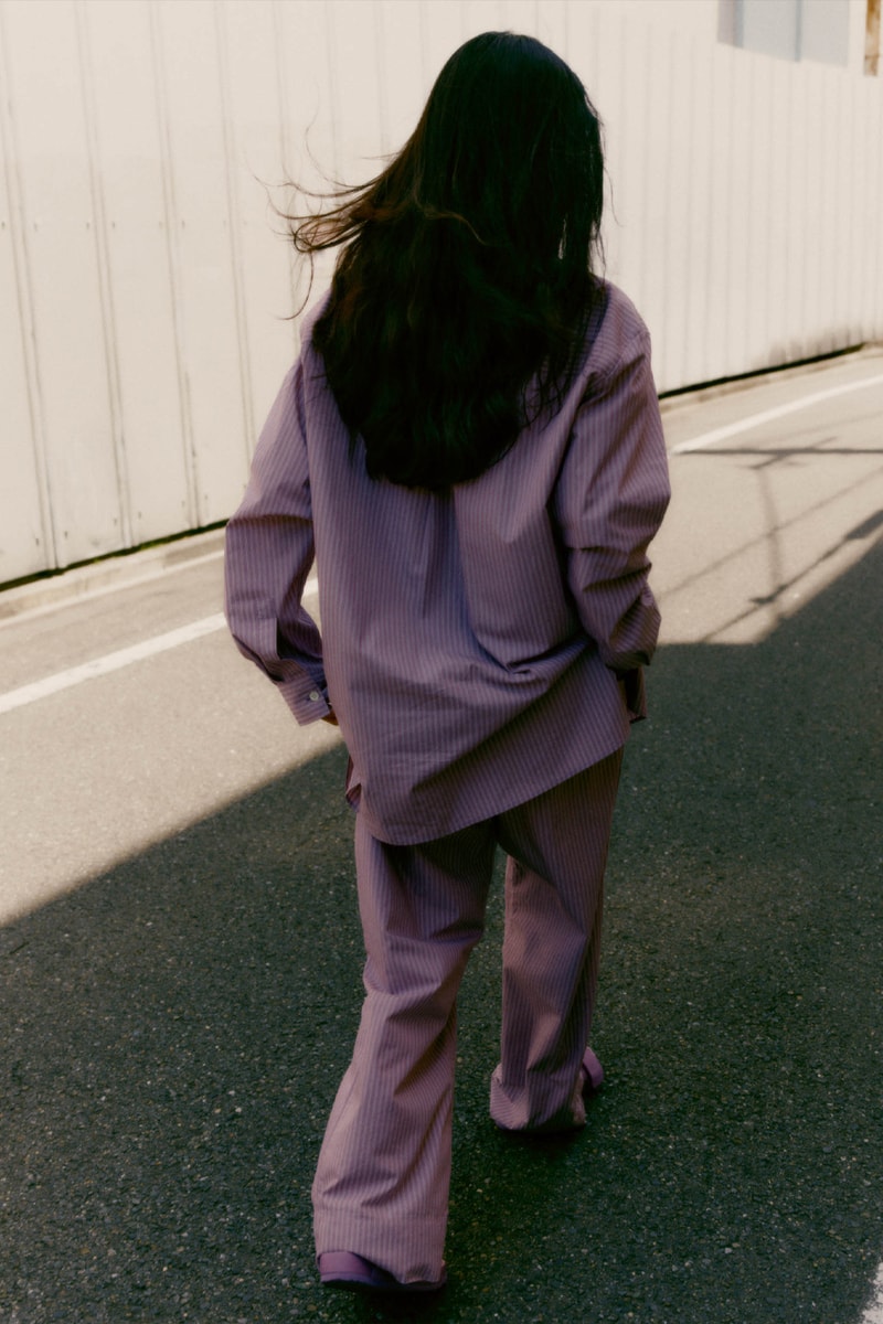 Birkenstock and Tekla Come Together for a Limited Edition Collection of Footwear and Sleepwear tekla fabrics sandals slippers collaboration sherpa stripe pyjamas mules boston uji nagoya 