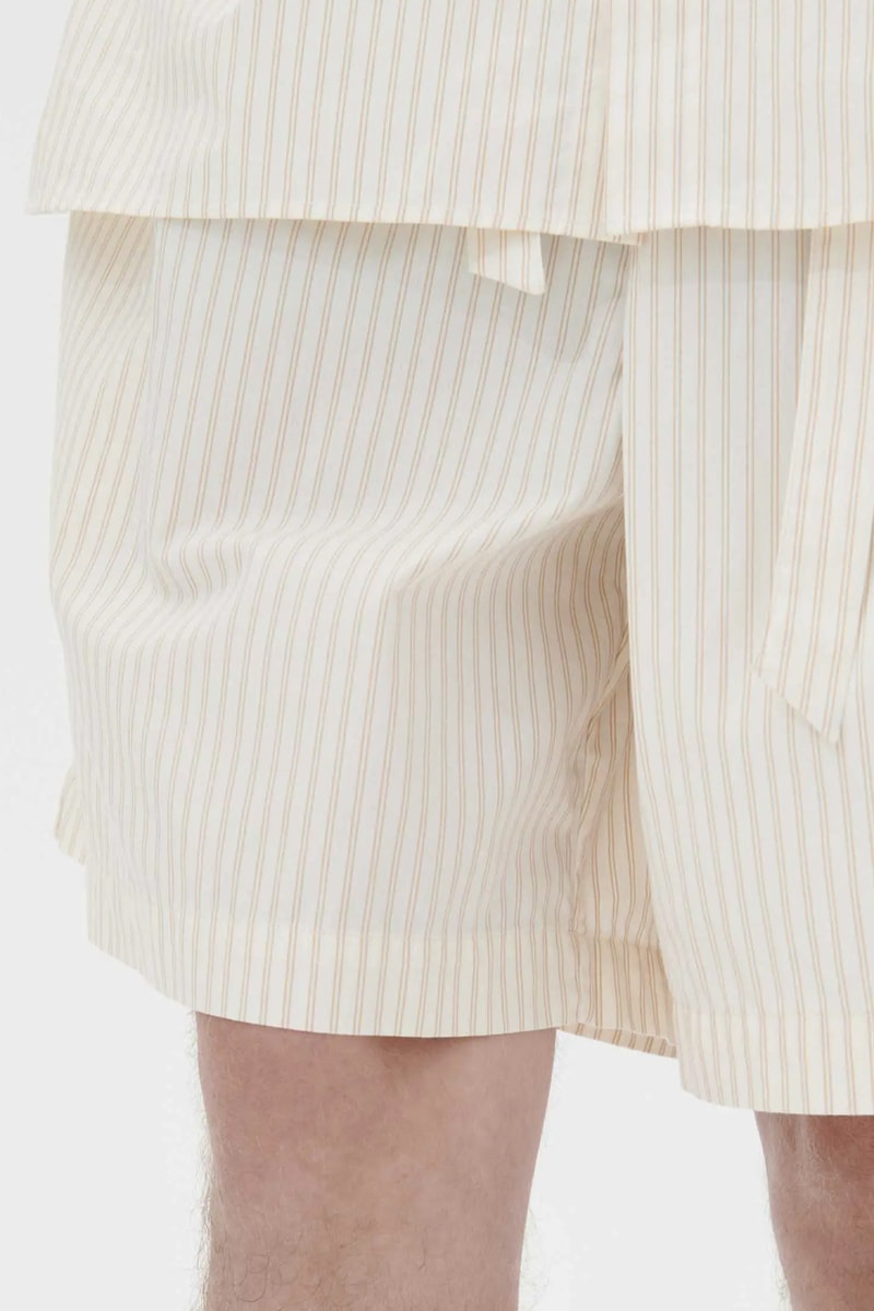 Birkenstock and Tekla Come Together for a Limited Edition Collection of Footwear and Sleepwear tekla fabrics sandals slippers collaboration sherpa stripe pyjamas mules boston uji nagoya 