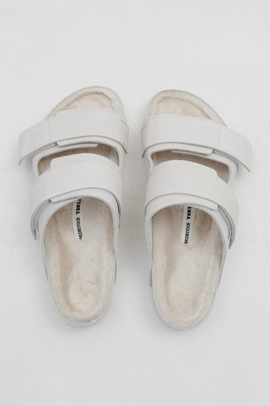 Birkenstock and Tekla Come Together for a Limited Edition Collection of Footwear and Sleepwear tekla fabrics sandals slippers collaboration sherpa stripe pyjamas mules boston uji nagoya 