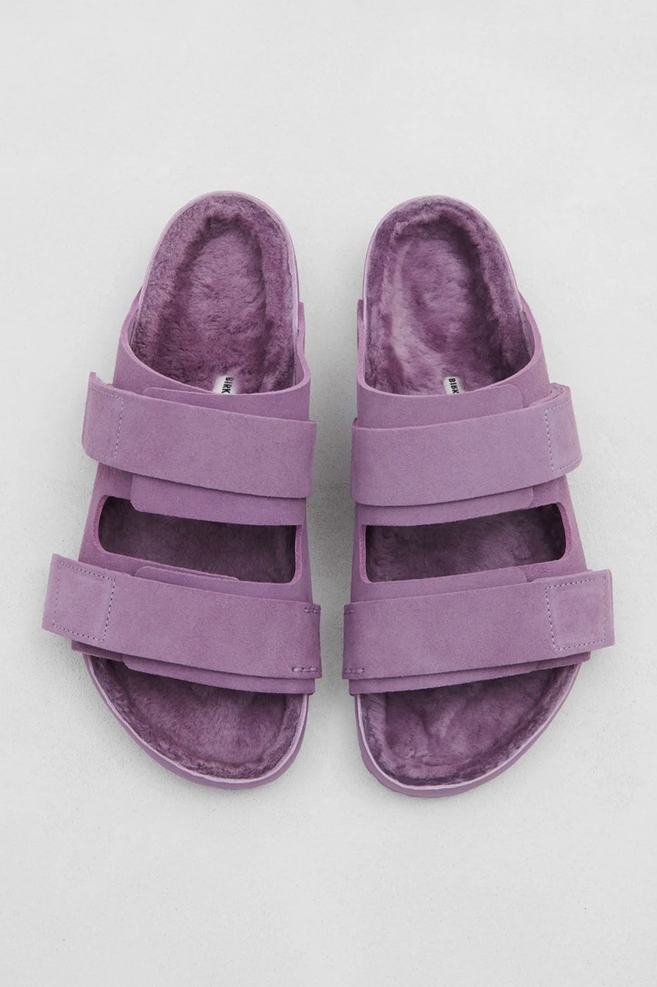 Birkenstock and Tekla Come Together for a Limited Edition Collection of Footwear and Sleepwear tekla fabrics sandals slippers collaboration sherpa stripe pyjamas mules boston uji nagoya 
