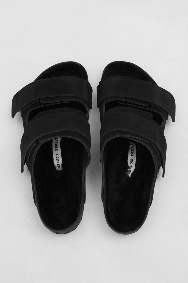 Birkenstock x Tekla Uji suede sandals - Neutrals