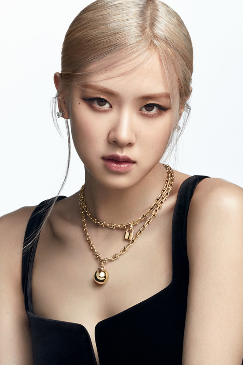 BLACKPINK's Rosé Inspires New Tiffany & Co. Capsule Collection tiffany lock rosé ediion lock bracelet omotesando tokyo brand ambassador