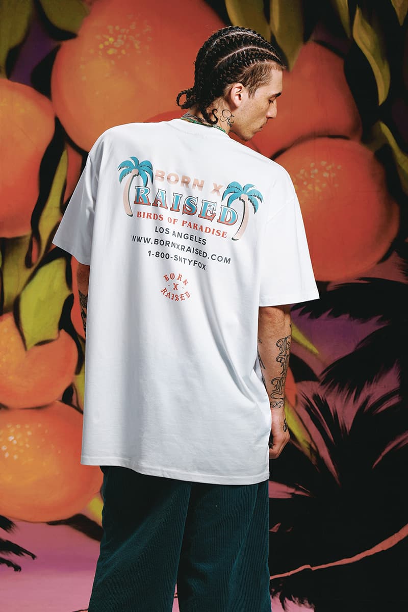 Born X Raised FW23 "BIRDS OF PARADISE" Collection ReleaseInfo