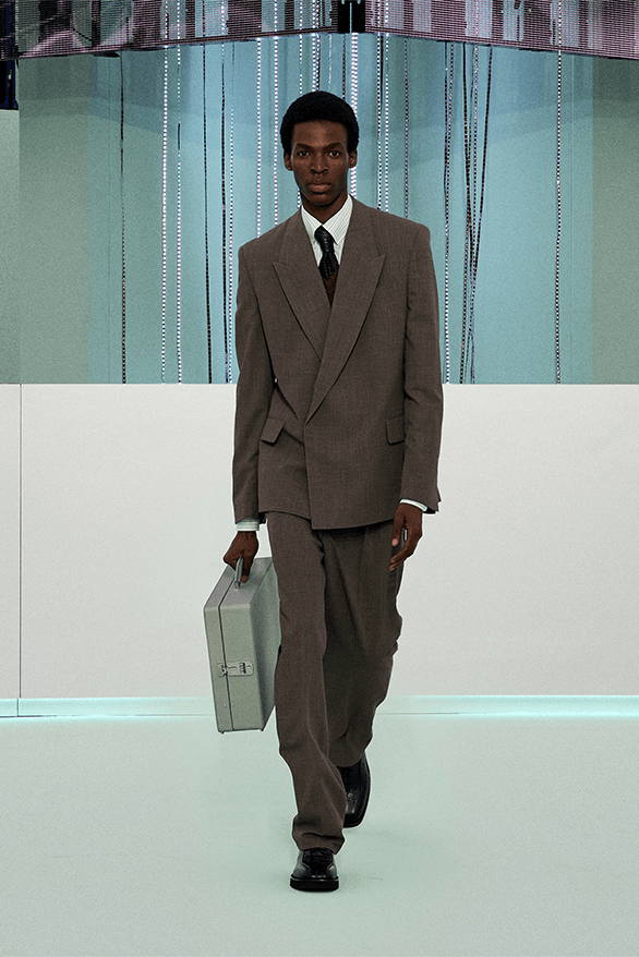 BOSS Spring Summer 2024 Milan Fashion Week menswear womenswear Marco Falcioni runway