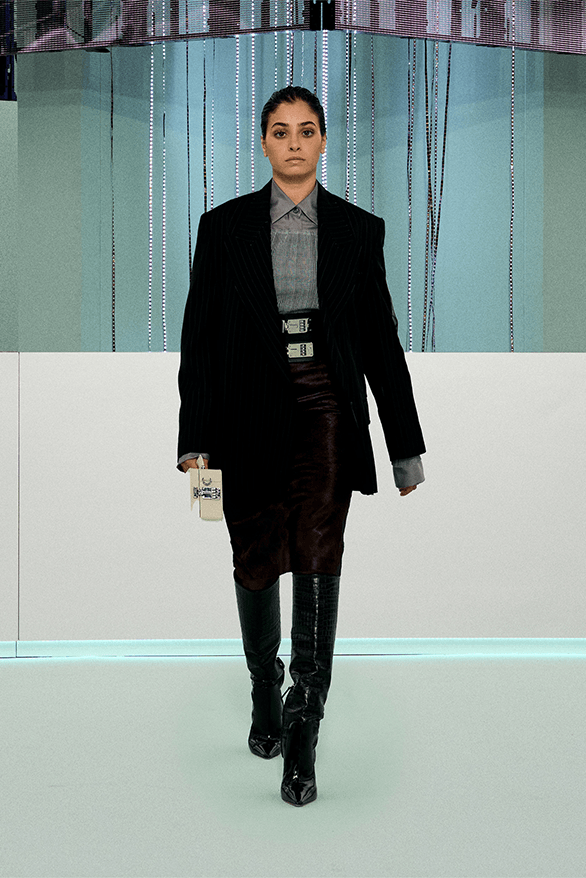BOSS Spring Summer 2024 Milan Fashion Week menswear womenswear Marco Falcioni runway